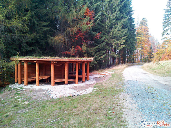 Drewniany szałas Szklarska Poręba