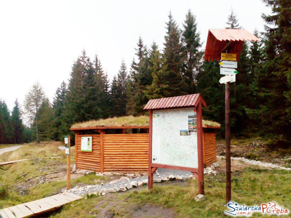 Drewniany szałas Jakuszyce