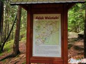 Szlak Waloński tablica  - Szklarska Poręba