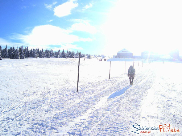 Hala Szrenicka w Slońcu 4.02.2018