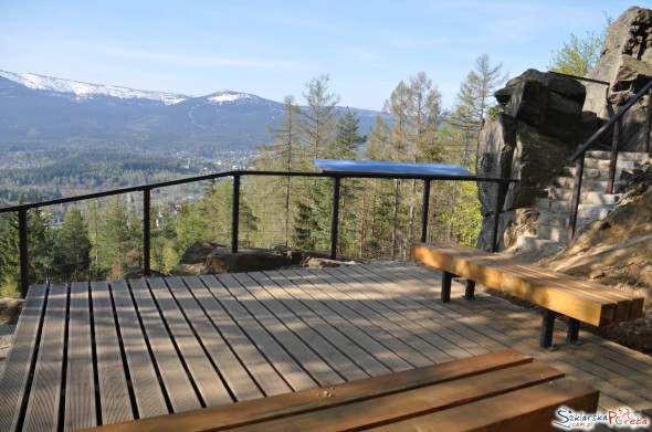 platforma widokowa na Zakręcie Śmierci