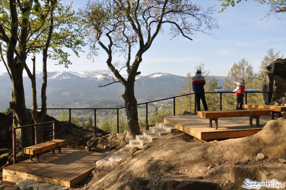 platforma widokowa na Zakręcie Śmierci