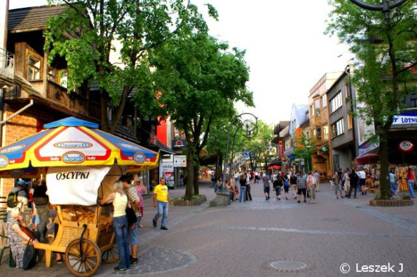 ulica Krupwki Zakopane