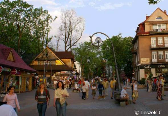 ulica Krupówki Zakopane