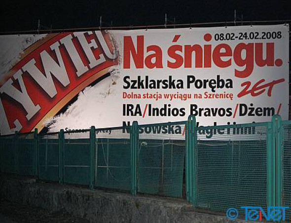 Żywiec na Śniegu