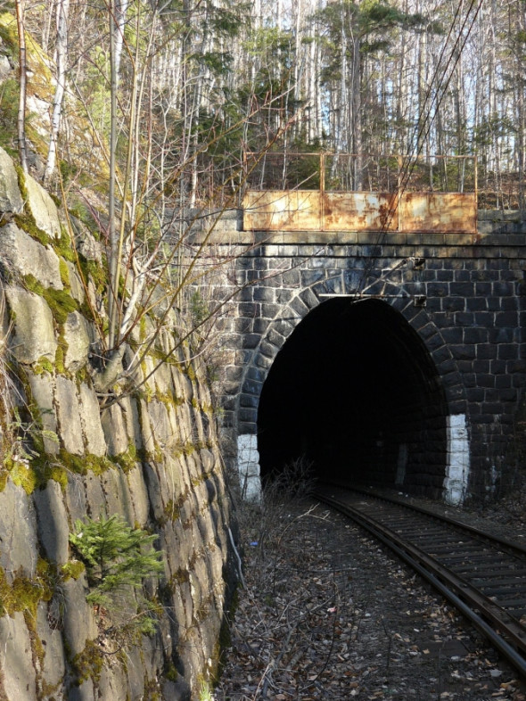Kolej Izerska - tunel