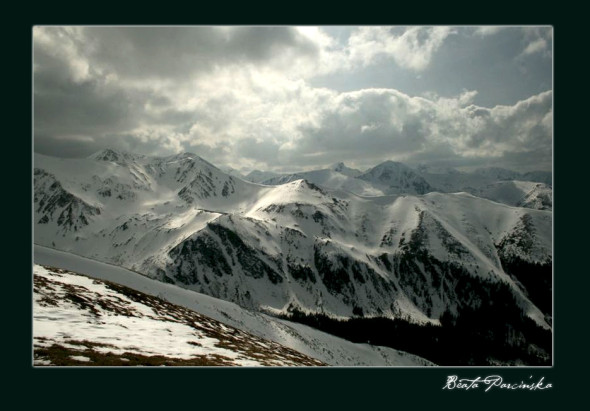 Tatry Zachodnie z Ornaku.