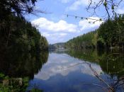 Jezioro Wrzesczyskie - 500 metrw od Barcinka