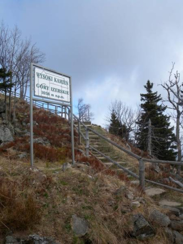 Wysoki Kamień 1058m n.p.m.