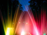 Kolorowa fontanna