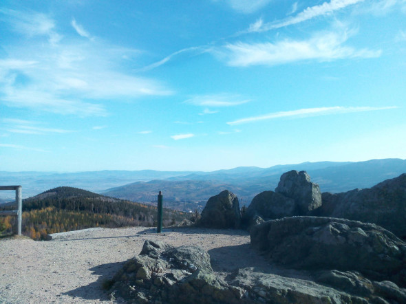 Górny taras Widokowy na Wysokim Kamieniu