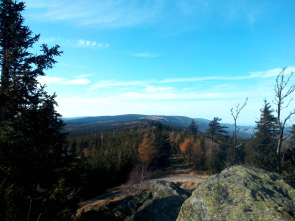 Kopalnia Stanisław widok z Wysokiego Kamienia