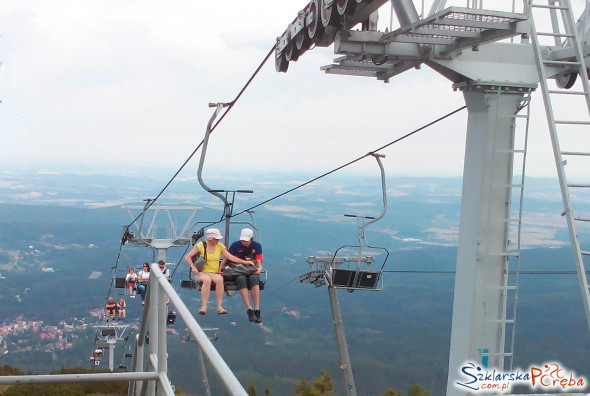Wyciąg na Szrenice- górna stacja Szklarska Poreba